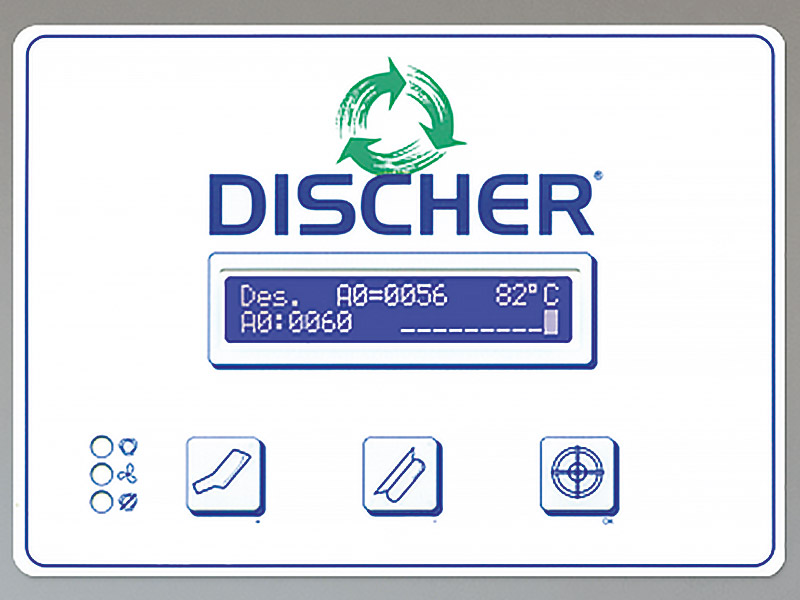 DISCHER Technik GmbH - LCD Klartextanzeige