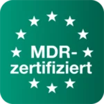 Seal "MDR-certified" with EU star circle